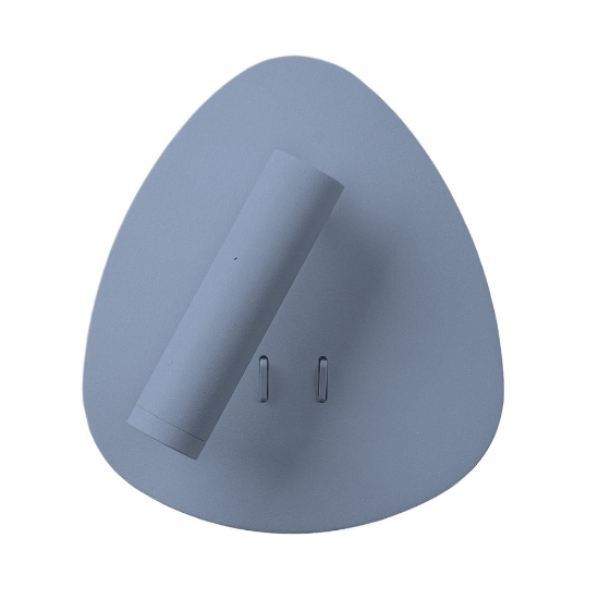 Applique carta da zucchero da comodino led 6w 3w 3000k orientabile con interruttore per camera da letto