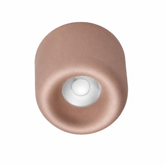 Faretto da soffitto moderno oro rosa led 10w cct 3000k 4000k ip44