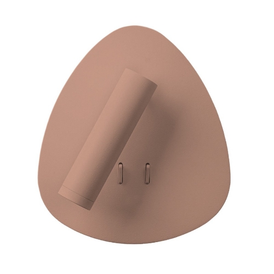 Applique da comodino pesca doppia luce led 6+3w 3000k per camera da letto moderna