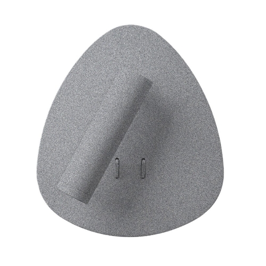 Applique per comodino camera da letto grigio perla led 6+3w 3000k moderna doppia luce