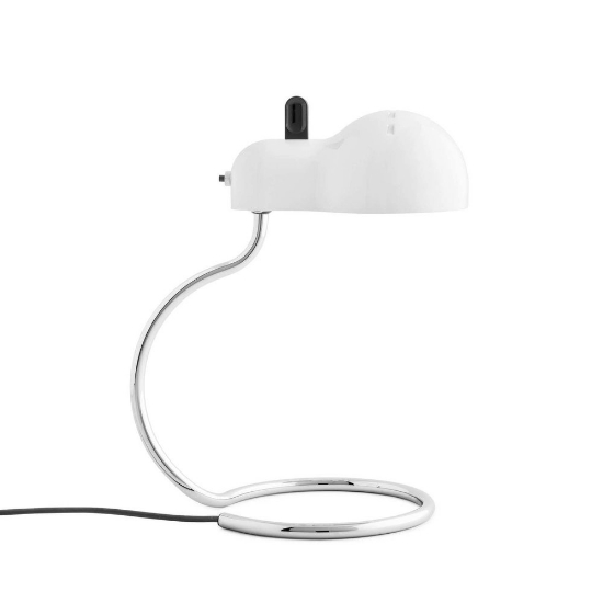 Lampada da scrivani design bianca stilnovo minitopo
