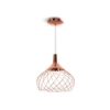 Lampadario a sospensione design rame dimmerabile led 2700k stilnovo mongolfier