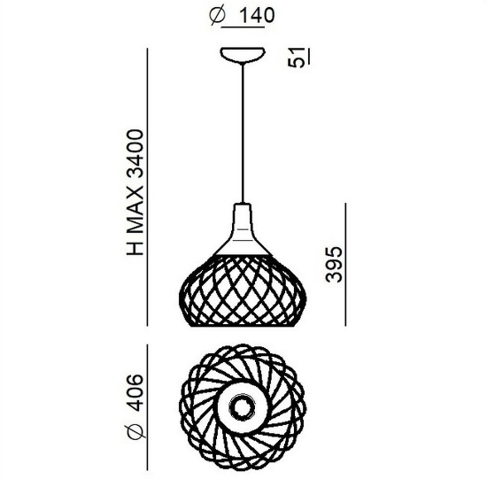 Lampada a sospensione moderna bordeaux led 19w 2700k dimmerabile 1560lm