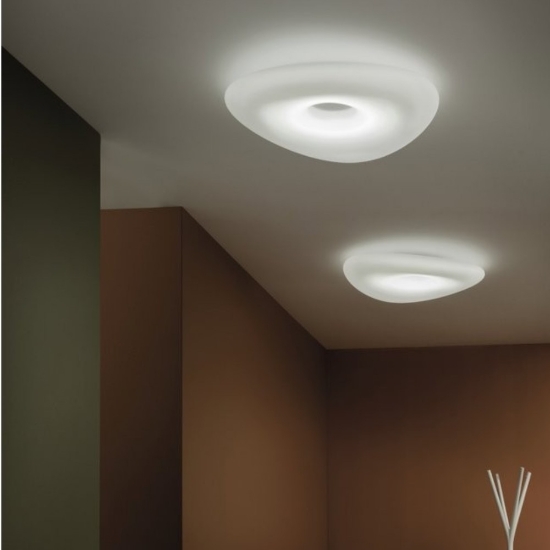 Mr magoo stilnovo plafoniera moderna bianca dimmerabile led 3000k