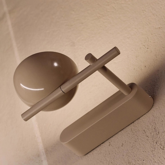 Applique moderna nido sabbia dimmerabile led 2700k nido stilnovo