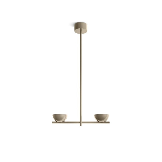 Lampadario cucina moderna nido stilnovo beige