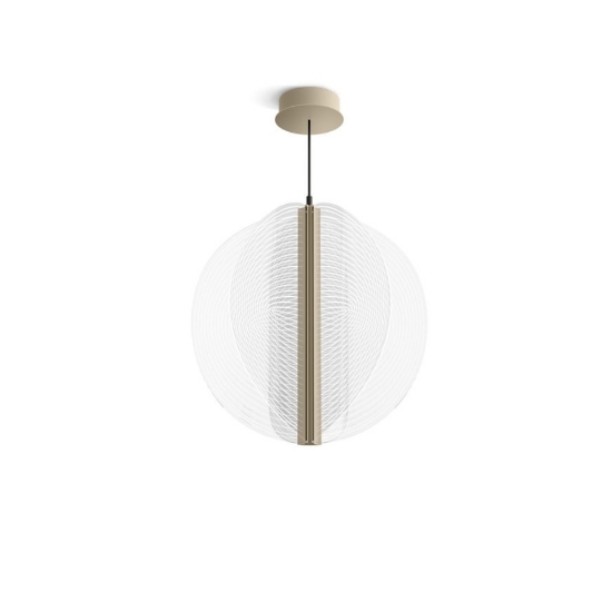 Lampadario papylia di stilnovo design vetro dimmerabile led 2700k