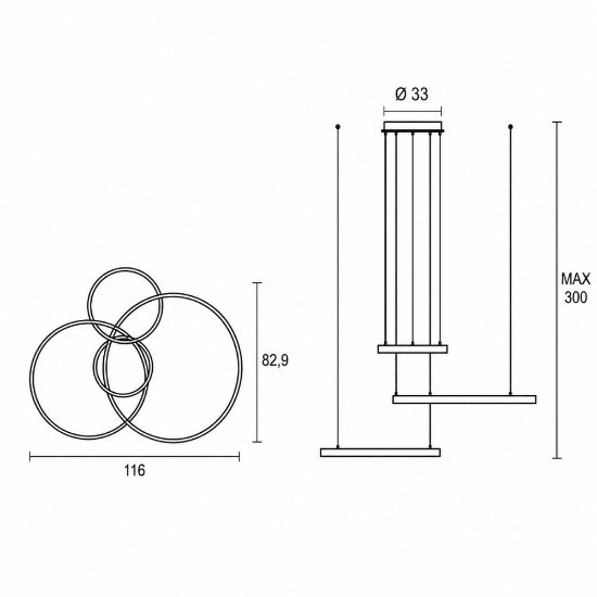 Lampadario a sospensione moderno oro rosato led 200w cct 3000k 4000k soggiorno