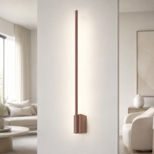 Applique moderna bacchetta pesca luce indiretta led 12w cct 3000k 4500k 6500k