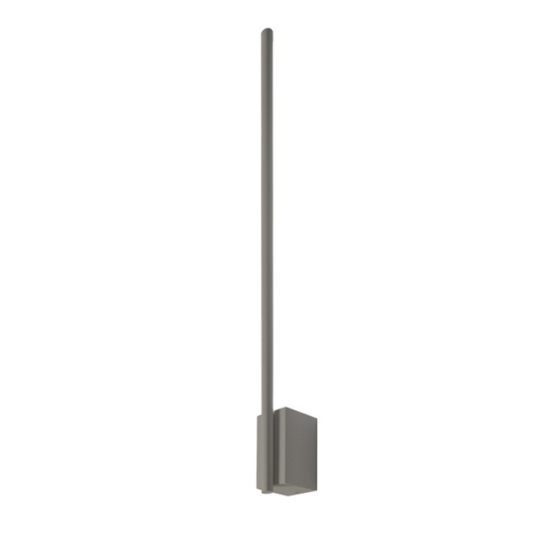 Applique moderna bacchetta tortora luce indiretta led 12w cct 3000k 4500k 6500k