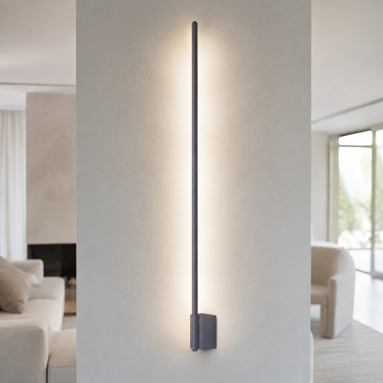 Applique led 20w cct da 3000k a 6500k moderna bacchetta carta da zucchero