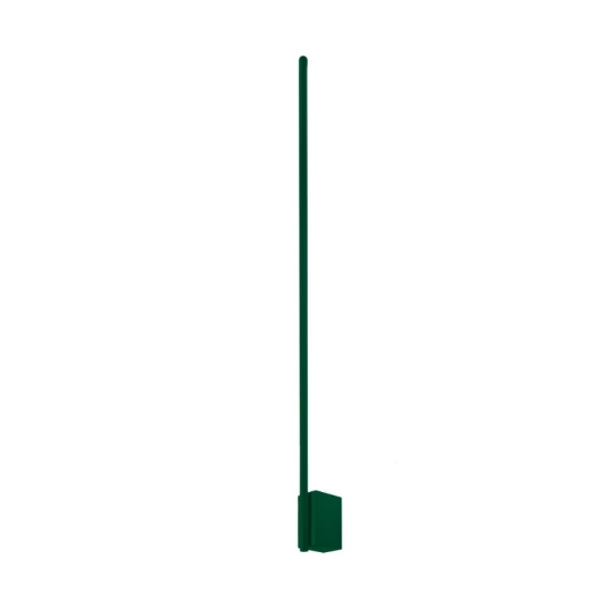 Applique da parete led 20w cct 3000k 4500k 6500k moderna bacchetta verde bosco