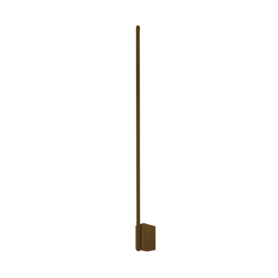 Applique moderna bacchetta oro opaco led 20w cct 3000k 4500k 6500k