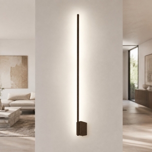 Applique da parete ruggine led 20w cct 3000k 4500k 6500k design moderna