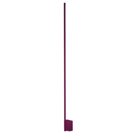 Applique da parete led 28w cct 3000k 4500k 6500k magenta design moderna