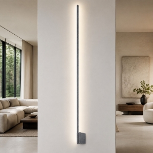 Applique led 28w cct 3000k 4500k 6500k grigio perla lampada da parete moderna