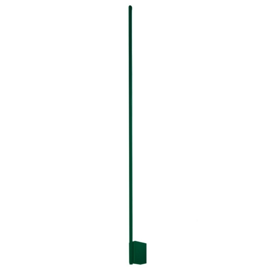 Applique bacchetta verde bosco led 28w cct 3000k 4500k 6500k moderna