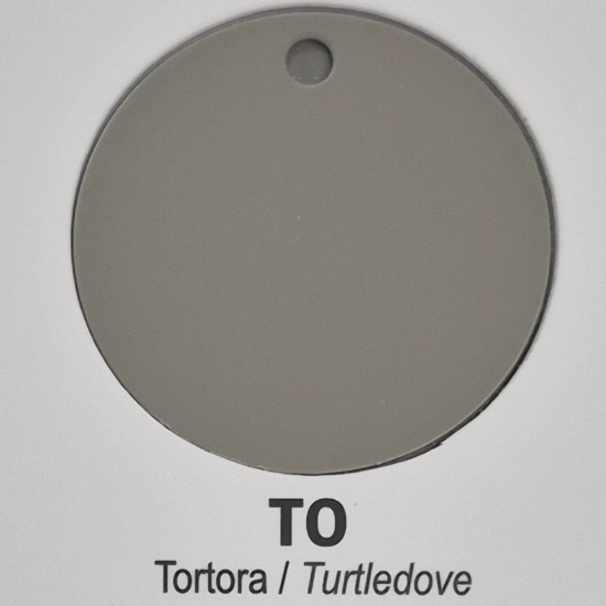 Plafoniera 45 cm moderna tortora tonda ad anello led 27w cct 3000k 4000k dimmerabile