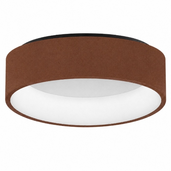 Plafoniera 45 cm moderna rame anello led 27w cct 3000k 4000k dimmerabile
