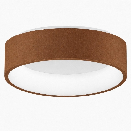 Plafoniera 45 cm moderna ad anello oro rosato led 27w cct 3000k 4000k dimmerabile