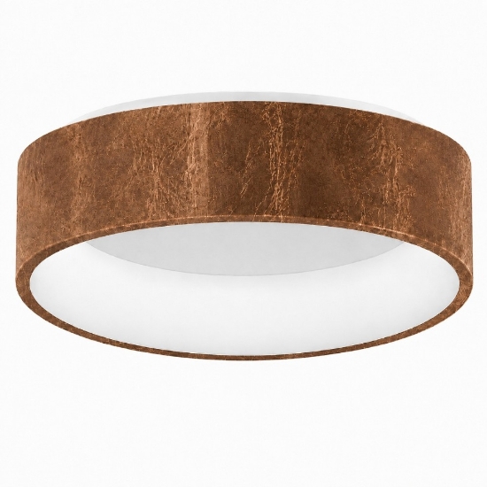 Plafoniera moderna rame ad anello tonda led 27w cct 3000k 4000k dimmerabile aurora
