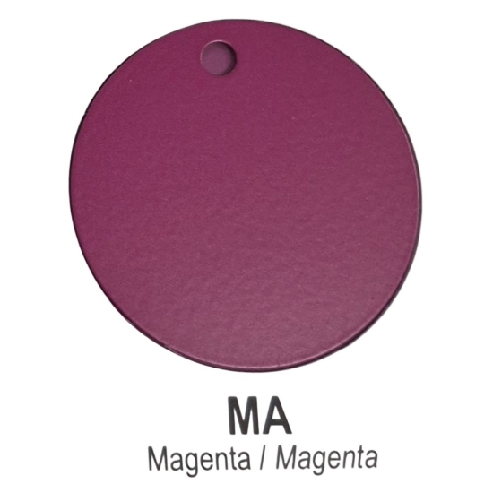 Plafoniera 60 cm moderna tonda anello magenta led 36w cct 3000k 4000k dimmerabile