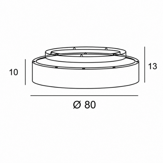 Plafoniera 80 cm moderna giallo girasole anello led 96w cct 3000k 4000k dimmerabile