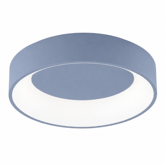 Plafoniera 80 cm moderna anello carta da zucchero led 96w cct 3000k 4000k dimmerabile