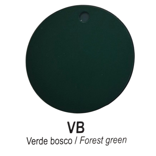 Plafoniera 80 cm moderna verde bosco anello led 96w cct 3000k 4000k dimmerabile per soggiorno