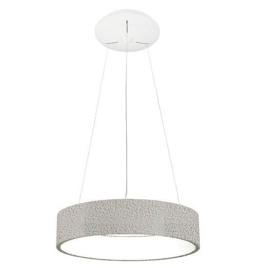 Lampadario per cucina moderno anello effetto granito led 27w cct 3000k 4000k dimmerabile