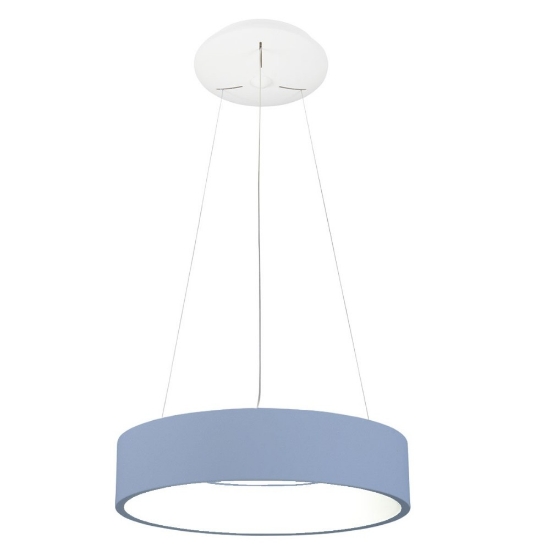 Lampadario 45 cm moderno carta da zucchero anello led 27w cct 3000k 4000k dimmerabile