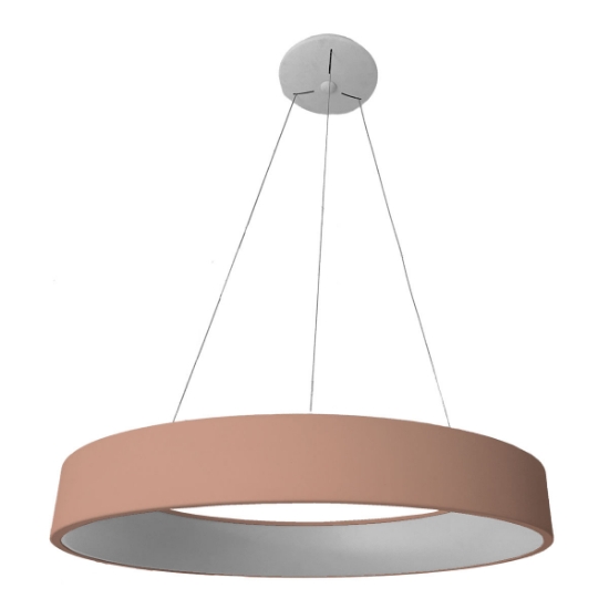 Lampadario 80 cm moderno pesca anello led 96w cct 3000k 4000k dimmerabile per soggiorno