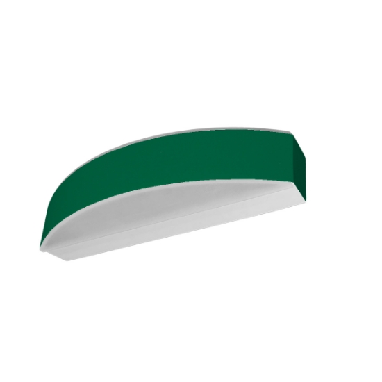 Applique da parete moderna biemissione led 16w cct 3000k 4000k verde bosco