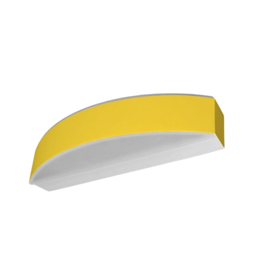 Applique da parete moderna led 16w cct 3000k 4000k giallo girasole biemissione