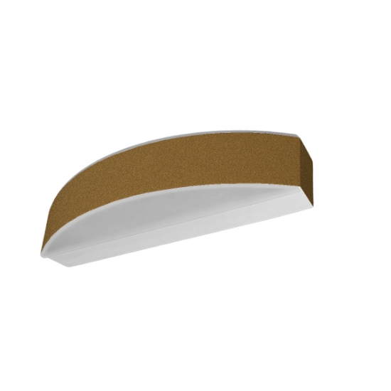 Applique da parete moderna lineare led 16w cct 3000k 4000k oro opaco