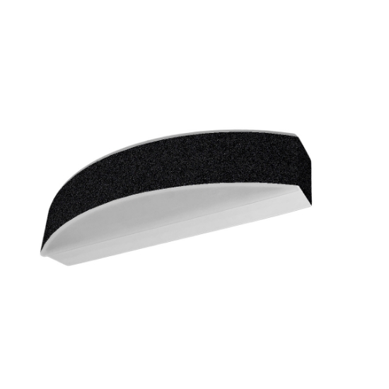 Applique da parete moderna led 16w cct 3000k 4000k nera biemissione