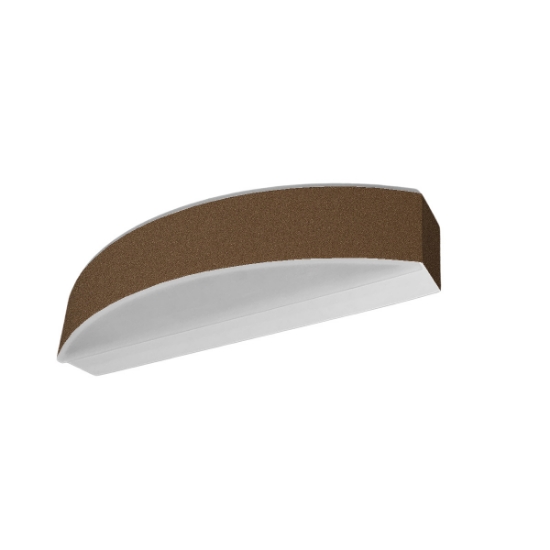 Applique da parete moderna biemissione led 16w cct 3000k 4000k ruggine