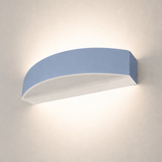 Applique da parete moderna carta da zucchero led 16w cct 3000k 4000k
