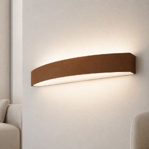 Applique da parete moderna biemissione oro rosato led 20w cct 3000k 4000k