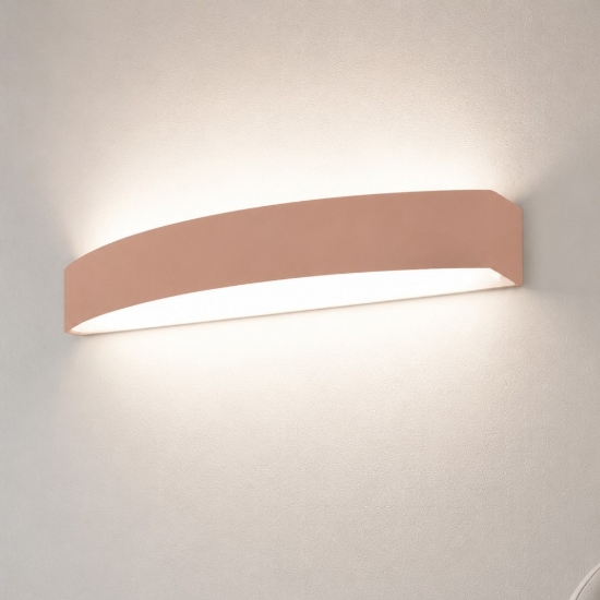 Applique da parete moderna led 20w cct 3000k 4000k pesca biemissione