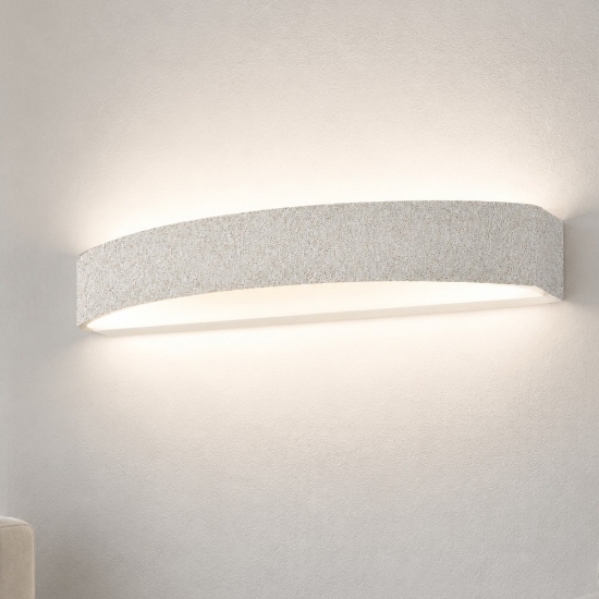 Applique da parete moderna led 20w cct 3000k 4000k biemissione effetto muro