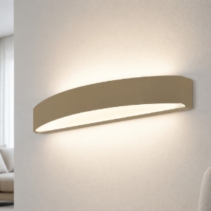 Applique da parete moderna led 28w cct 3000k 4000k sabbia bagnata 50cm