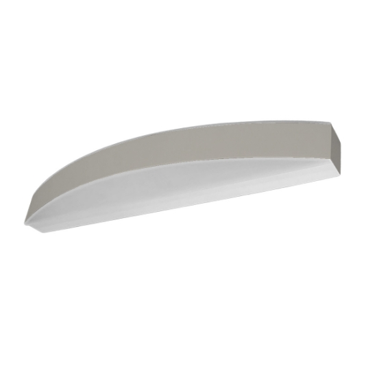 Applique da parete moderna led 28w cct 3000k 4000k tortora 50cm