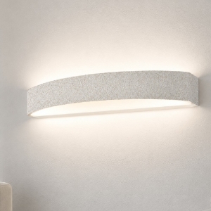 Applique da parete led 28w cct 3000k 4000k 50cm moderna biemissione effetto muro
