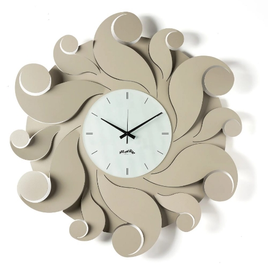 Orologio da parete moderno sabbia design ondulato