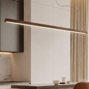 Lampadario per cucina ruggine led 40w cct 3000k 6000k dimmerabile con telecomando