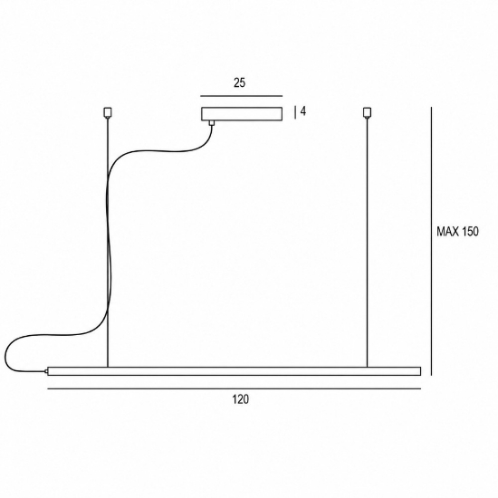 Lampadario per cucina ruggine led 40w cct 3000k 6000k dimmerabile con telecomando