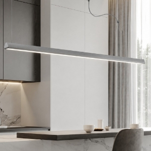 Lampadario moderno grigio perla led 40w cct 3000k 6000k dimmerabile con telecomando