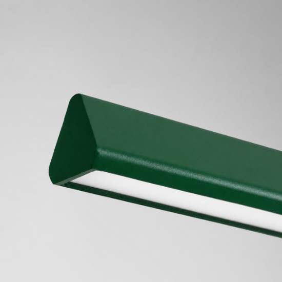 Lampadario per cucina verde bosco led 40w cct 3000k 6000k dimmerabile
