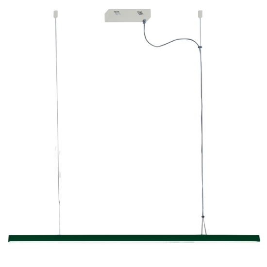 Lampadario per cucina verde bosco led 40w cct 3000k 6000k dimmerabile